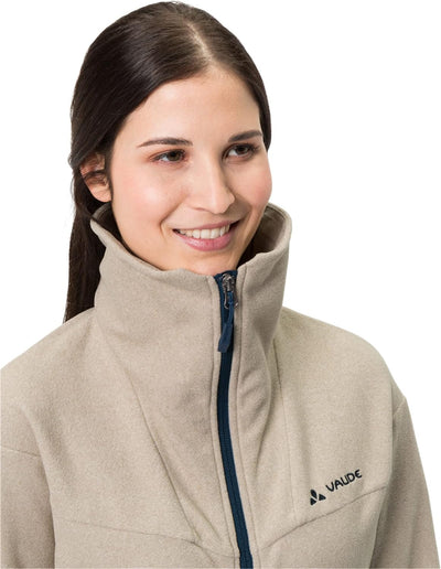 VAUDE Damen Women's Yaras Fleece Jacket Jacke 40 linen, 40 linen