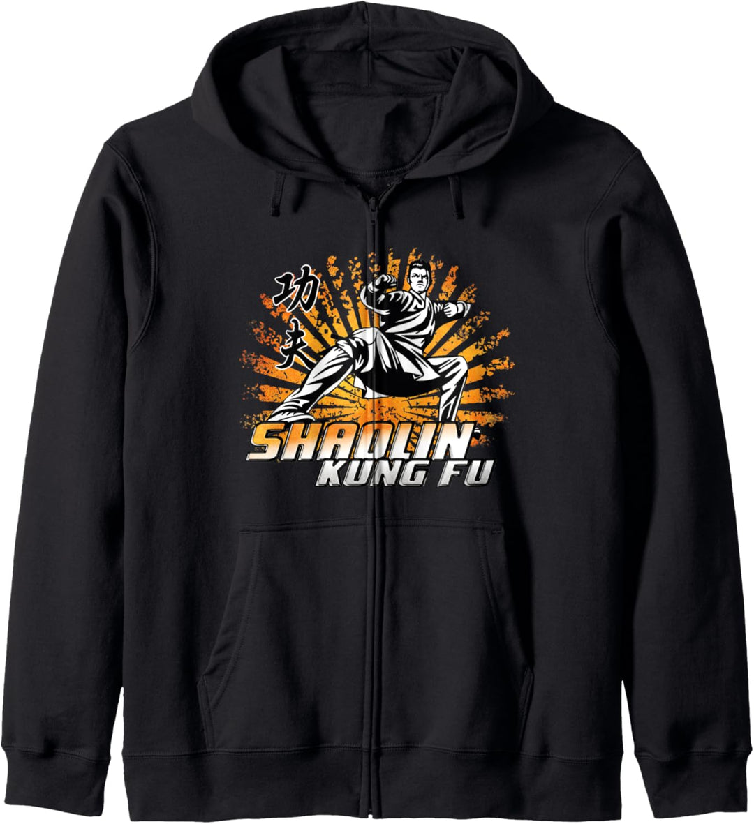 Shaolin Kung Fu Monk, Gong Fu, Kungfu Master Kapuzenjacke