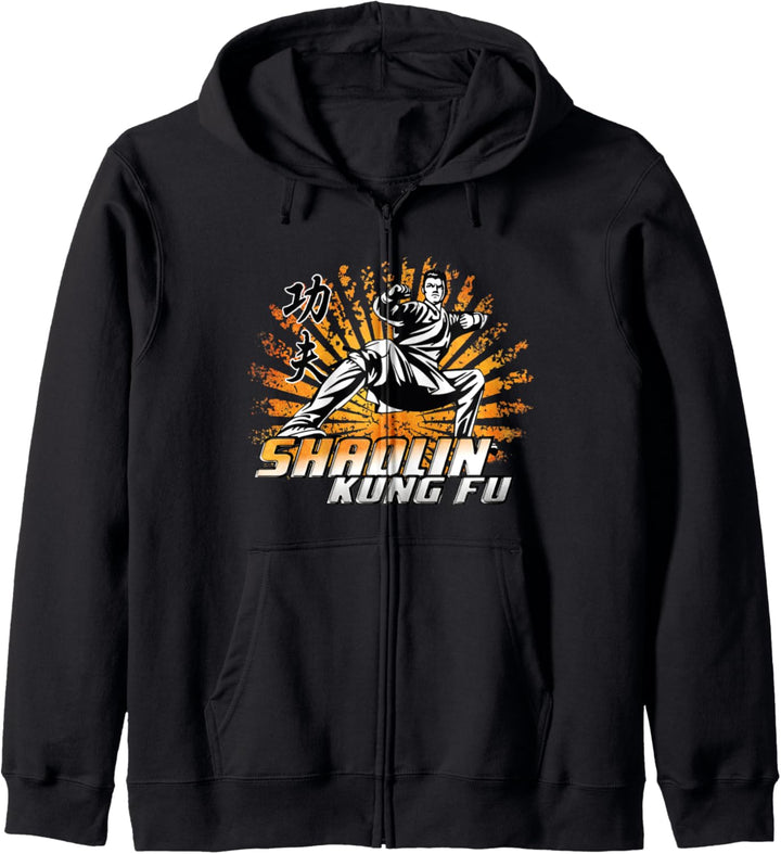 Shaolin Kung Fu Monk, Gong Fu, Kungfu Master Kapuzenjacke
