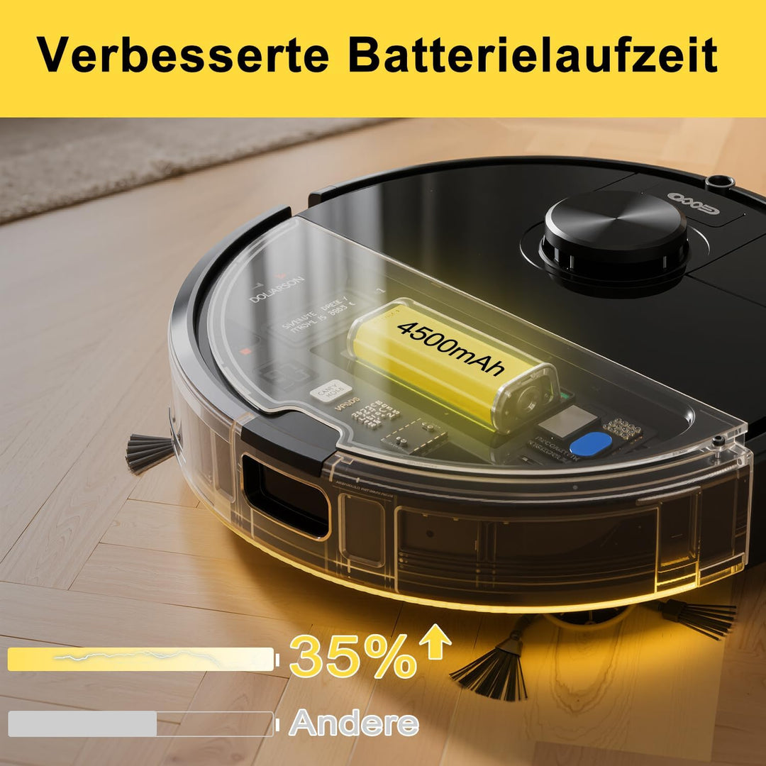 ZEYXINH Ersatzakku für iRobot Roomba, 14.4V 4500mAh NI-Mh Akku für iRobot Roomba 500 600 700 800 Ser