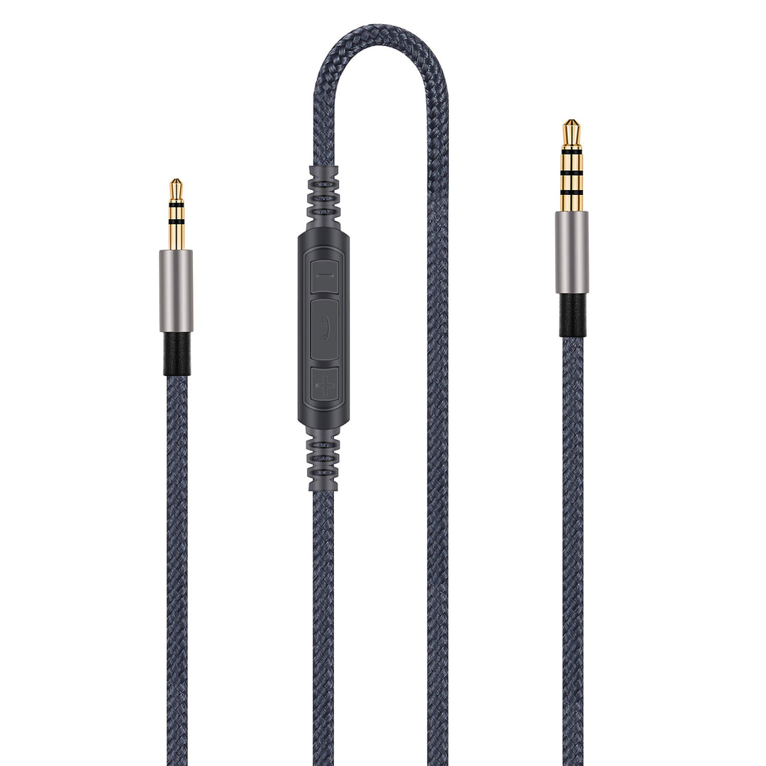 Audiokabel-Ersatz – kompatibel mit AKG N60 N60NC Y45BT Y50 Y50BT Y40 Y55 K845BT K840KL Kopfhörer und