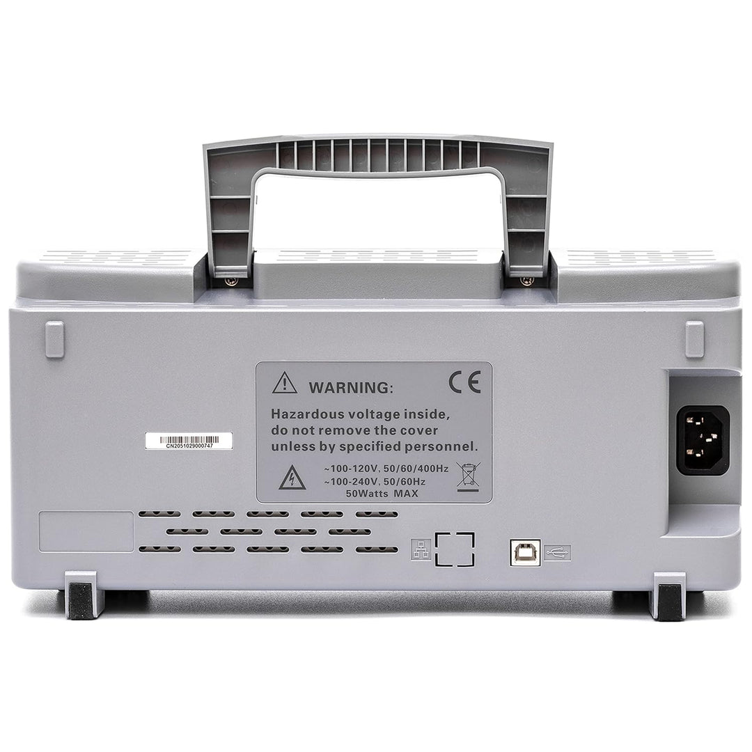 Hantek DSO2C10 Digital-Speicher-Oszilloskop, 100 MHz, Bandbreite 2-Kanal, 1 GSa/s, 8 m Speichertiefe
