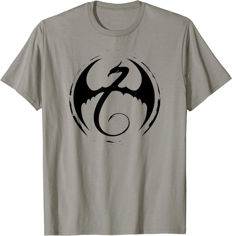Womens Marvel Iron Fist Classic Dragon Logo Graphic T-Shirt XL Kelly Green