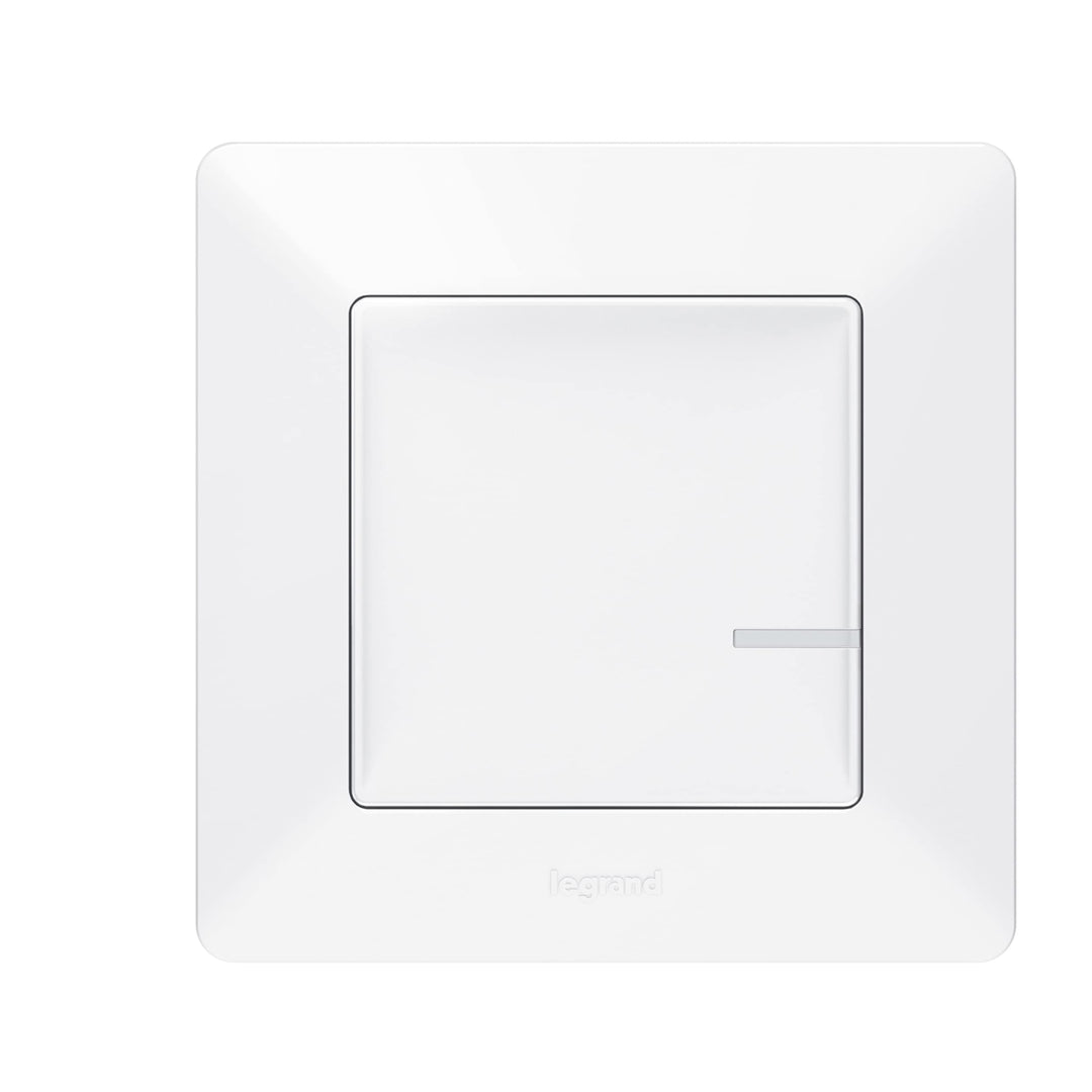 LEGRAND, Valena Life with Netatmo Funk-Lichtschalter, Dimmer-Option, Smarter Schalter, Hausautomatio