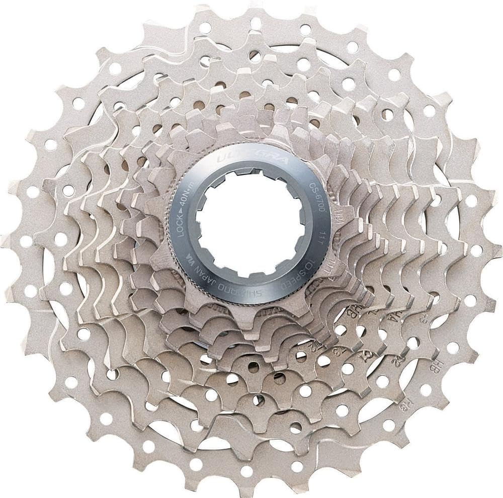 SHIMANO Kassette Ultegra 10 Fach 12-25T Grau,Silber, 12-25T Grau,Silber