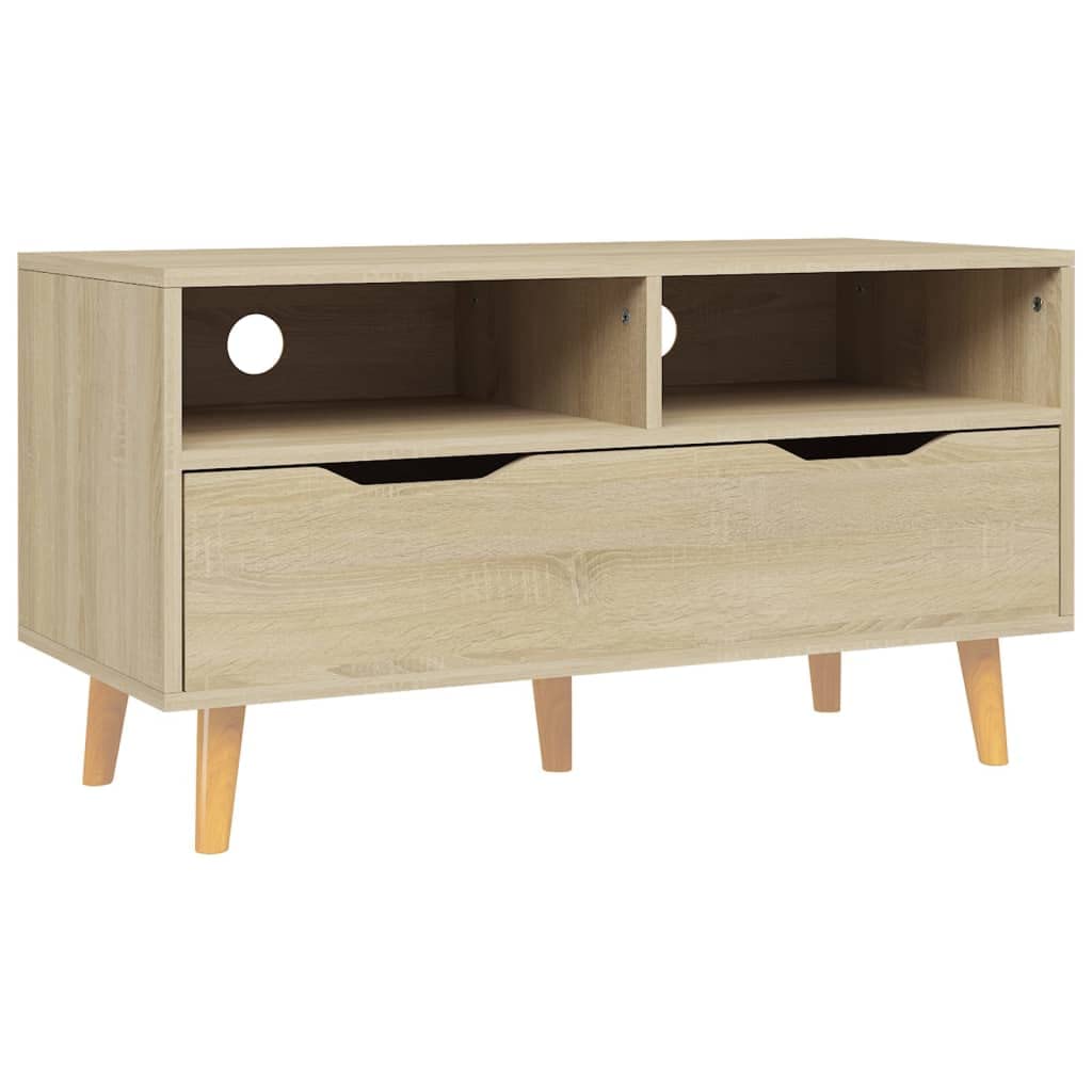 vidaXL TV Schrank mit Stauraum Lowboard TV Möbel Tisch Board Sideboard Fernsehtisch Fernsehschrank H