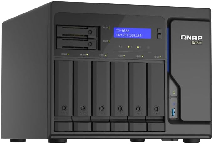 QNAP Serveris NAS Storage Tower 8BAY/NO HDD TS-H886-D1622-16G