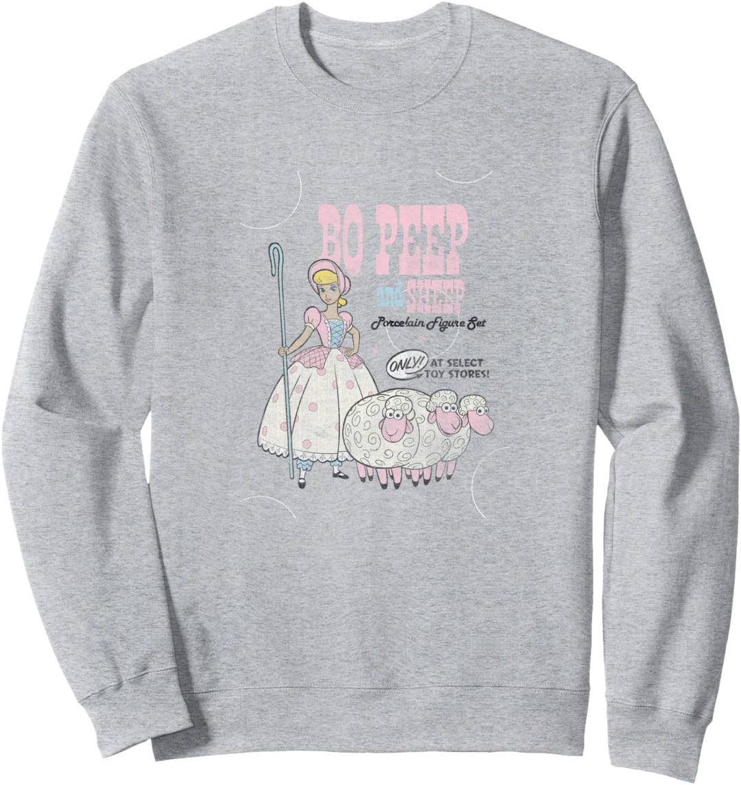 Disney Pixar Toy Story 4 Bo Peep and Sheep Advertisement Sweatshirt