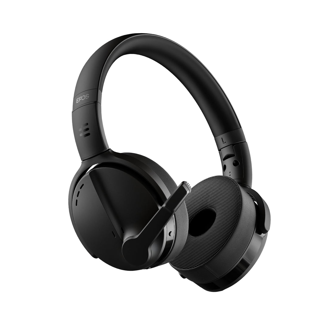 EPOS ADAPT 560 II - Bluetooth Wireless Headset mit ANC, Faltbarem Boom Arm, Langer Akkulaufzeit, UC-
