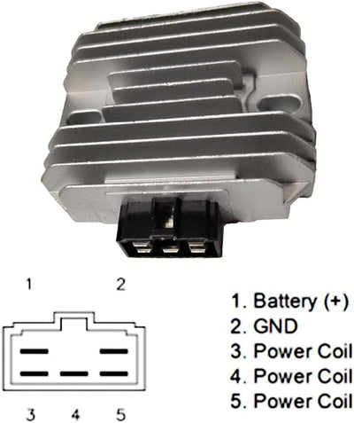 Riloer Motorrad Regler Gleichrichter für Hyo-sung 125 32800-H01-413 92005-MI-00-AA-30