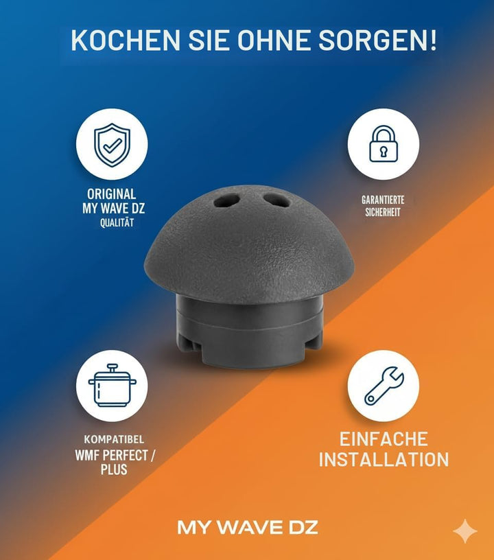 Druckanzeiger 2 Stück – Kompatibel mit WMF Perfect &amp; Perfect Plus Schnellkochtöpfen | Ersatzteil aus