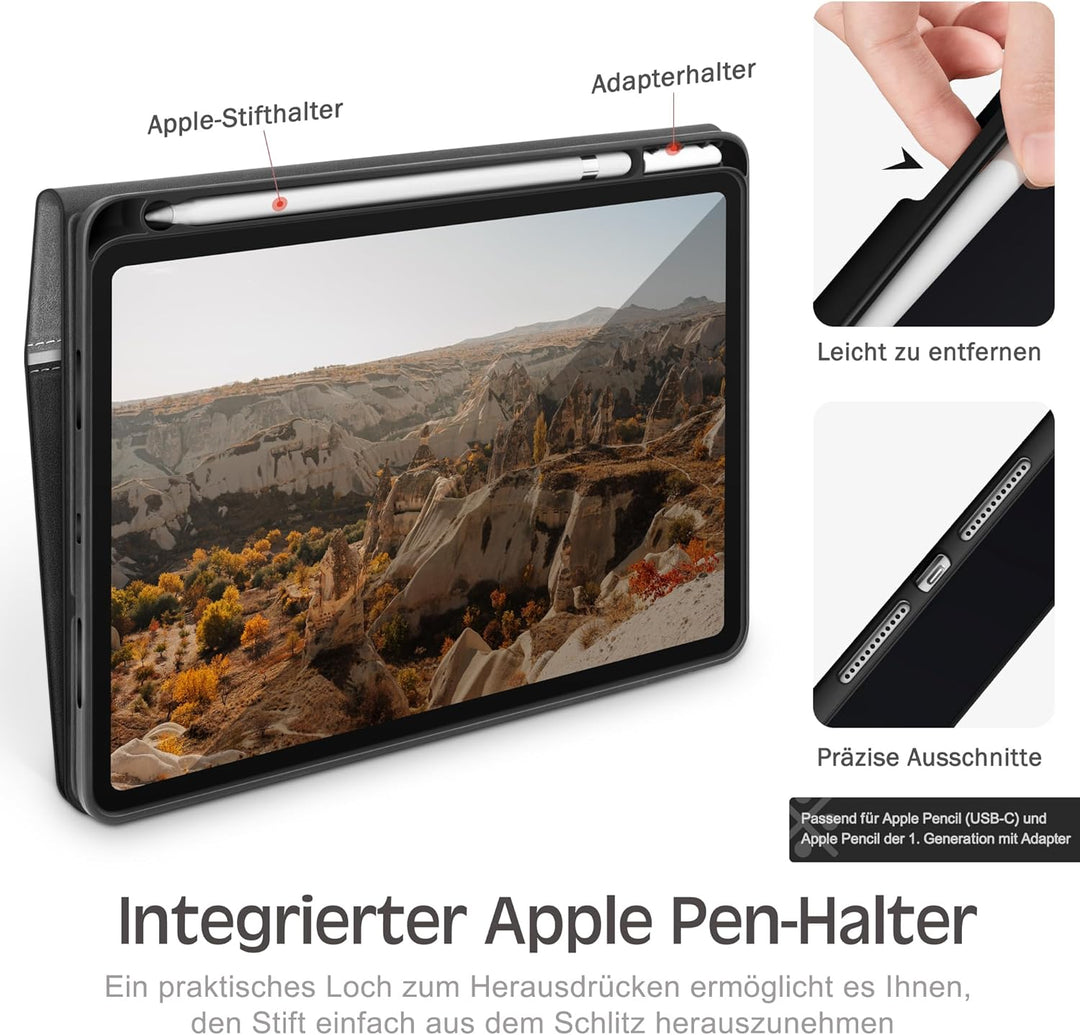 KingBlanc Hülle für iPad (A16) 11. Generation 11 Zoll 2025, iPad 10. Generation 10,9 Zoll 2022 mit S