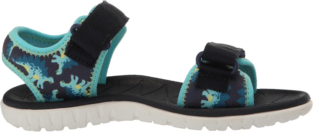 Clarks Mädchen Surfing Tide K Sandal 11.5 Wide Big Kid Marineblau, 11.5 Wide Big Kid Marineblau