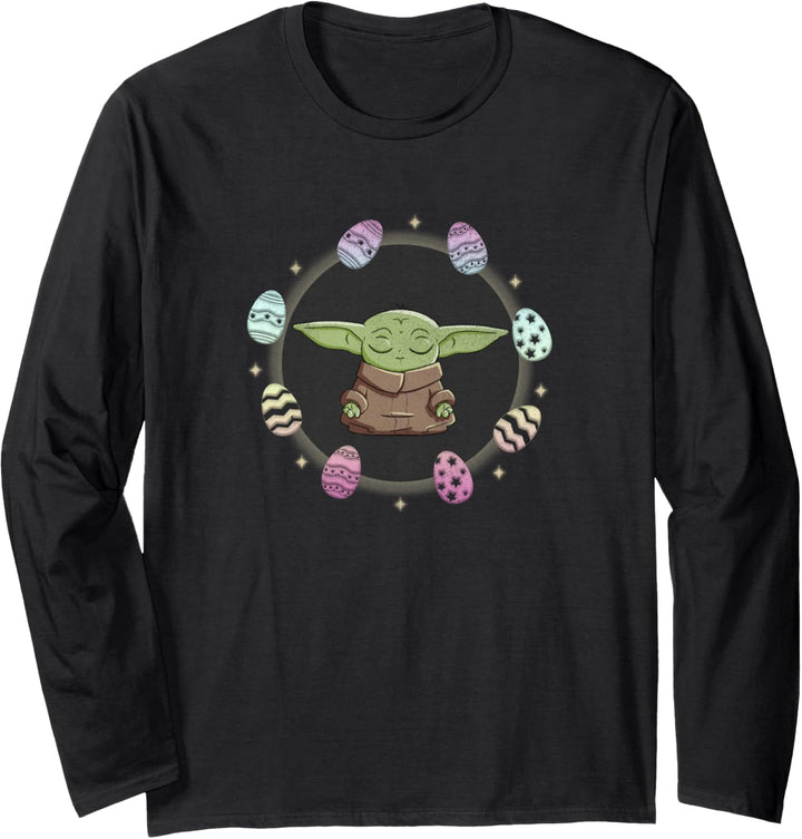 Star Wars: The Mandalorian The Child Meditation Osterei Langarmshirt