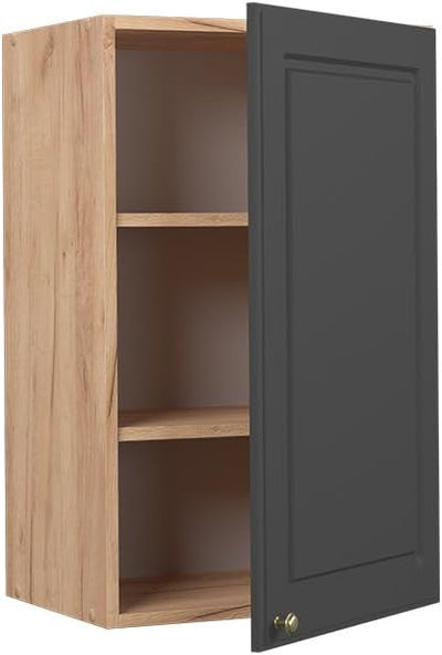 Vicco Hängeschrank Fame-Line, Anthrazit-Gold/Goldkraft Eiche, 45 cm Anthrazit-gold Hängeschrank 45 c