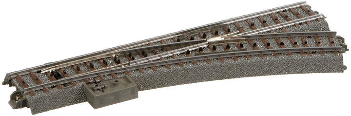 Märklin 24612 – Modelleisenbahn Weiche rechts, C-Gleis, Spur H0, Radius R2, Länge 188,3 mm Single, S