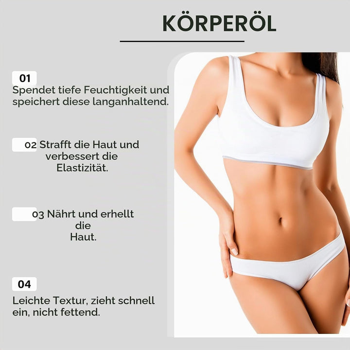 2er-Pack Collagen Lifting Körperöl – Straffendes &amp; Feuchtigkeitsspendendes Body Oil für Frauen – Int