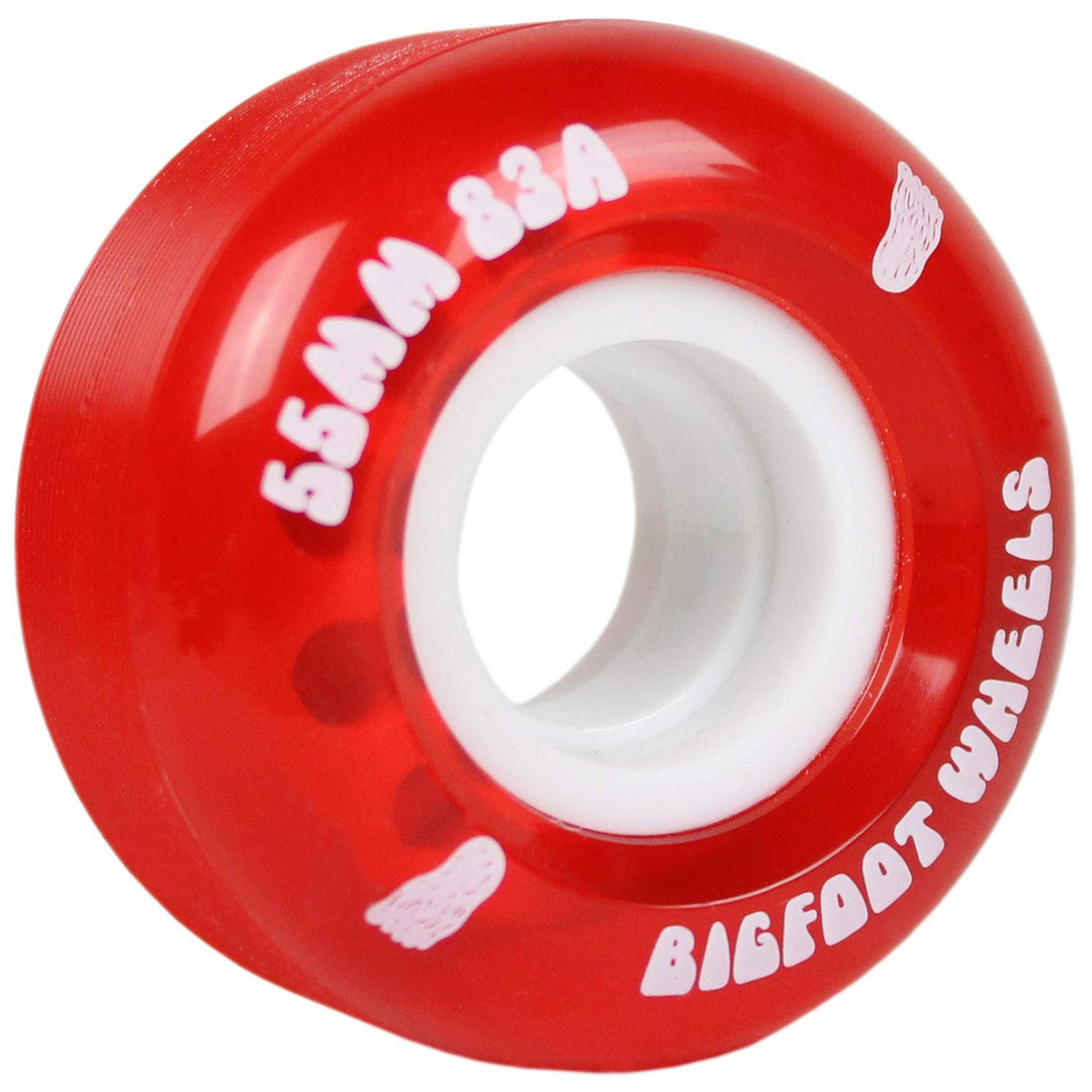Bigfoot Wheels Cruiser Skateboard-Räder, 55mm rot