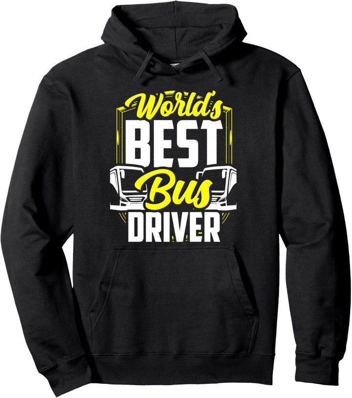 Der Beste Busfahrer Der Welt Reisebus Busfahren Pullover Hoodie
