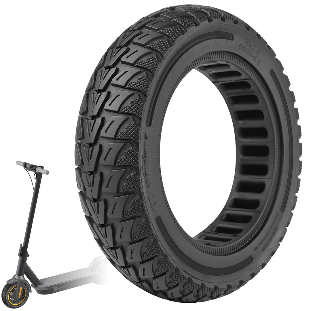 60/70-6,5 Vollgummireifen 10 Zoll Solide Reifen für Xiaomi 5/5 Pro/5 Max,für Ninebot Max G30/Max G30