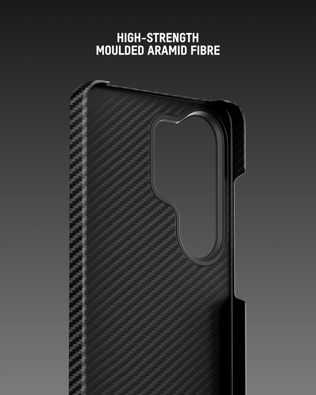 Mous für Samsung Galaxy S26 Ultra Hülle, kompatibel mit MagSafe & Qi2 – Superdünne Aramidfaser-Hülle
