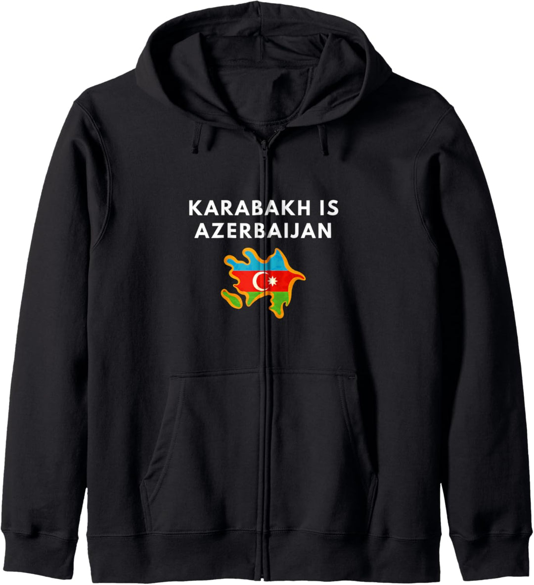 Karabach ist Aserbaidschan Support Aserbaidschan 2020 Kapuzenjacke