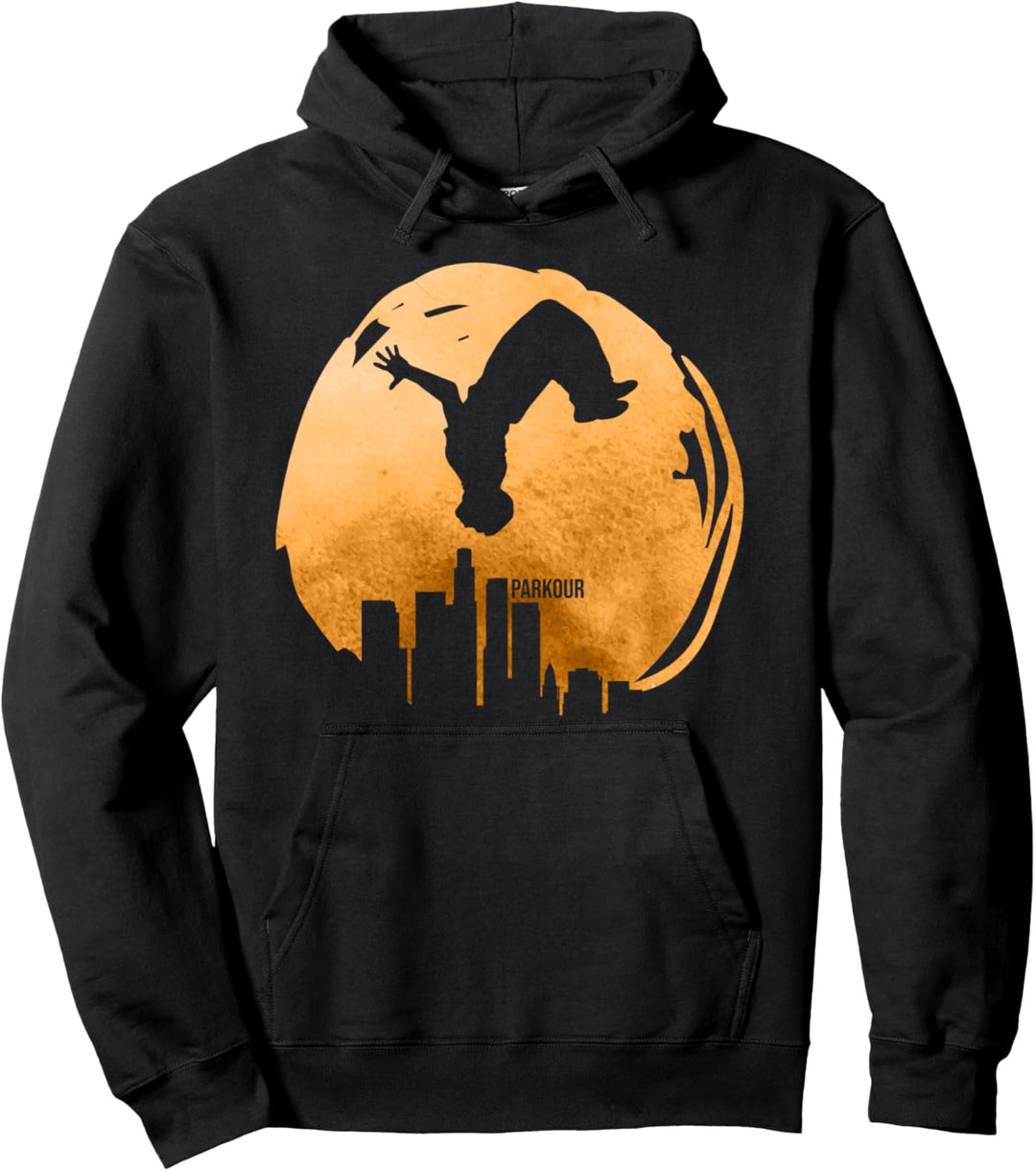 Urbanes Traceurs Design Parcour Pakour free running Motive Pullover Hoodie