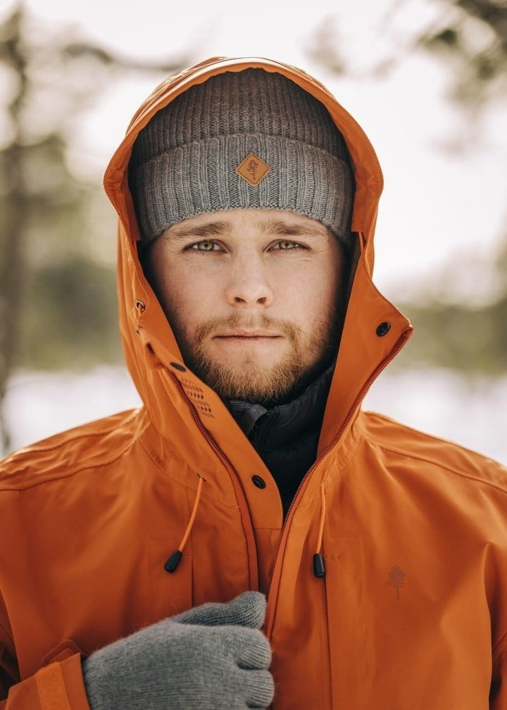 Pinewood Wool Strickmütze blau