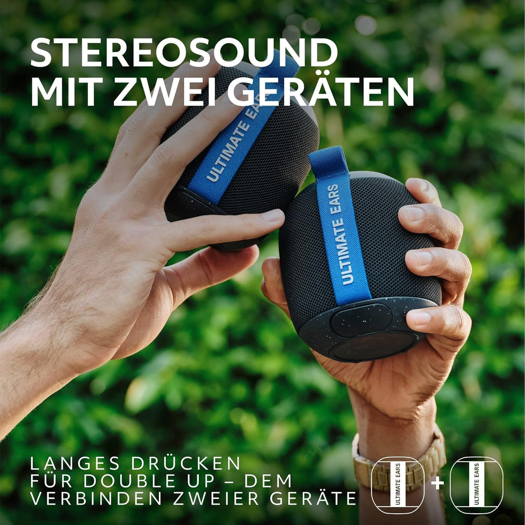Ultimate Ears WONDERBOOM Play – mobiler wasserdichter Bluetooth-Lautsprecher, staubdichter schwimmfä