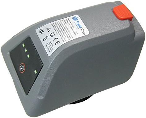 Trade-Shop 2in1 Set: Li-Ion Akku 18V / 2000mAh + Ladegerät inkl. Netzteil kompatibel mit Gardena 802