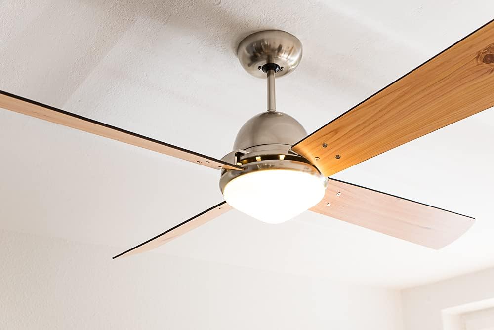 CASAFAN | Deckenventilator LIBECCIO | ohne Fernbedienung | Kirschbaum / Ahorn / Wenge / Astpinie / C
