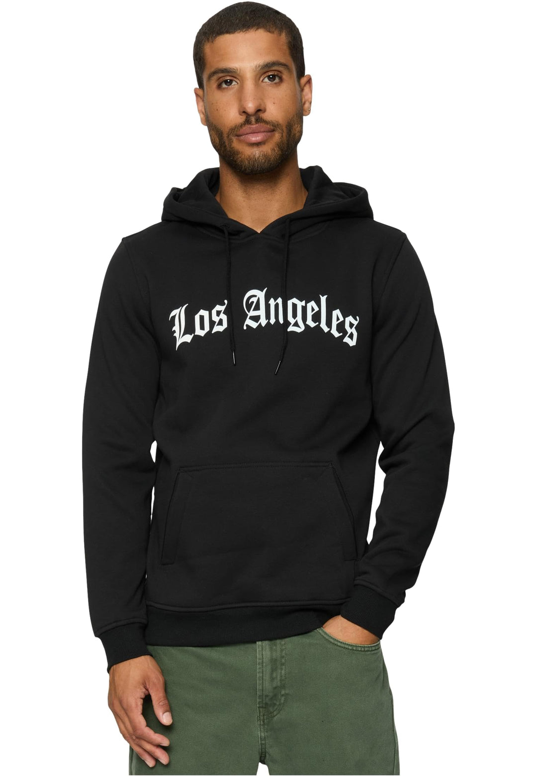 Mister Tee Herren Los Angeles Hoody Hooded Sweatshirt L Schwarz, L Schwarz