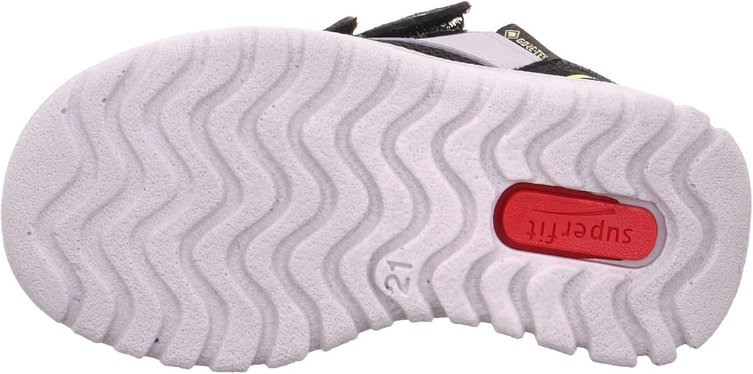 Superfit SPORT7 MINI Sneaker Gore-Tex 1-006200 Jungen 26 EU Schwarz Gelb 0010, 26 EU Schwarz Gelb 00