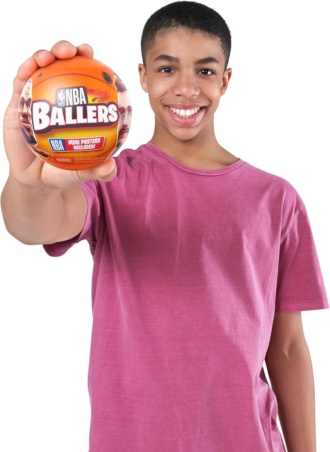 5 Surprise NBA Ballers von ZURU Basketball Sammelfigur (2 Kapsel)