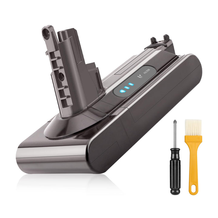 Ersatzakku für Dyson V10, 6800mAh V10 Animal V10 Absolute V10 Motorhead SV12 V10 Fluffy Cordless Sti