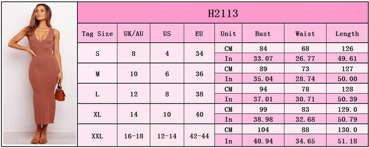 ANEWISH Sommerkleid Damen Einfarbig Westenkleid Kleid U-Ausschnitt Gürtel Kleid Kleider Elegant Früh