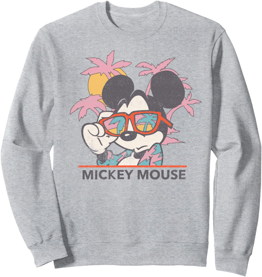 Disney Mickey And Friends Mickey Tropical Portrait Sweatshirt
