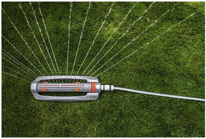 Bradas WL-Z22 Viereckregner 375 qm, Rasensprenger, Regner, Sprinkler, Bewässerung, Kreisregner, grau