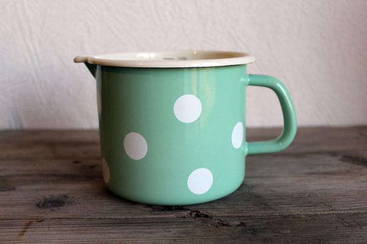 Milchtopf - Topf mit Ausguss - Farbe: Mint - 1 Liter