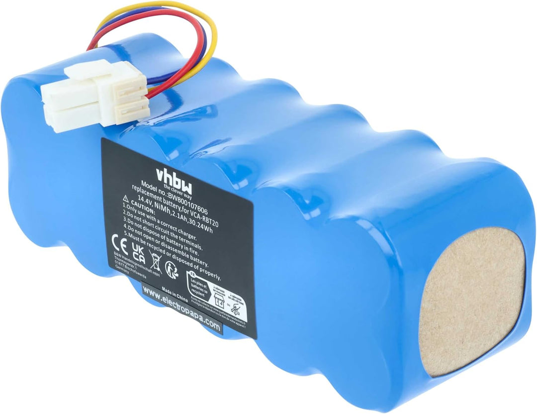 vhbw Akku kompatibel mit Samsung Navibot VCR8855L3B, VCR8857, VCR8877, VCR8894, VCR8896, VCR8897 Sta