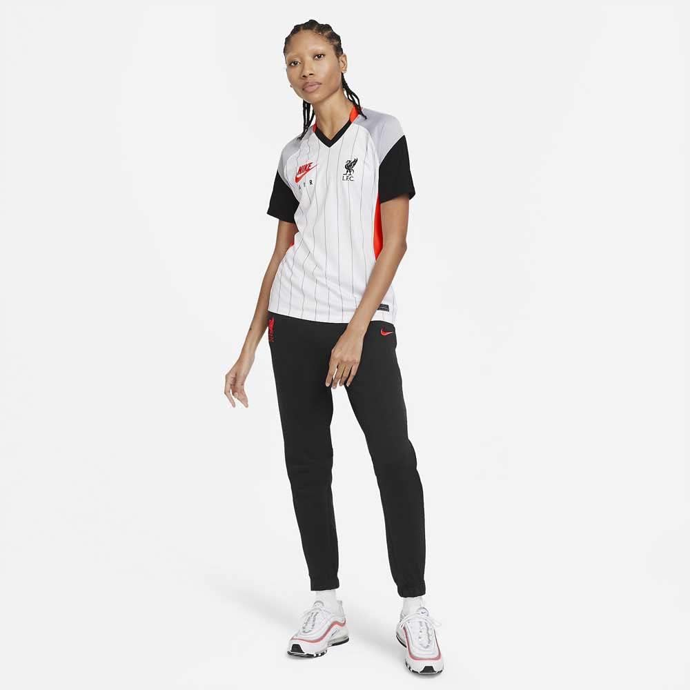 Nike Damen Lfc W Nk Stad Jsy Amx Unterhemd, Wei Laser Crimson/Wolfgrau/Schwarz, M EU