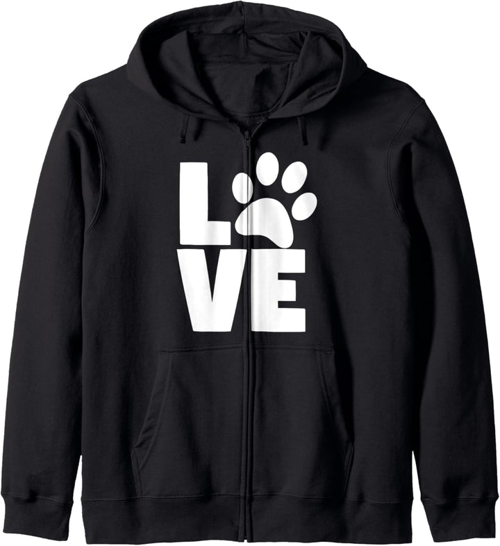 Love - Funny Dog Lover Kapuzenjacke