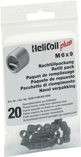 HELICOIL® Plus Gewindeeinsatz 1xD, Standard-Nachfüllpackung, M10