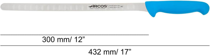 Arcos Serie 2900 - Lachsmesser Fischmesser - Klinge Nitrum Edelstahl 300 mm - HandGriff Polypropylen
