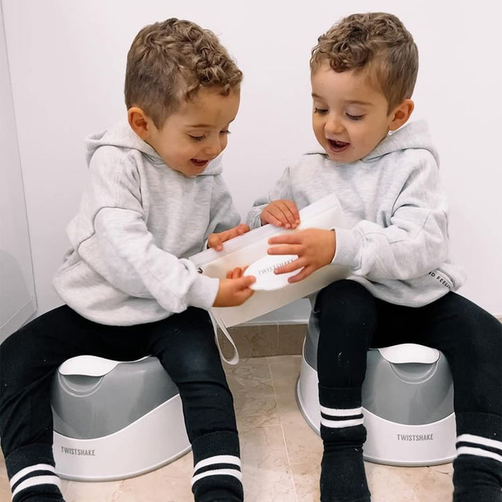 Twistshake Rutschfestes Babytöpfchen | Leichtes Gewicht - Tragbar - Leicht zu reinigen | Babytoilett