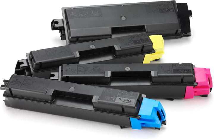 Kyocera TK-590M Toner Magenta, Original Tonerkartusche 1T02KVCNL0. Kompatibel für ECOSYS M6026cdn, E
