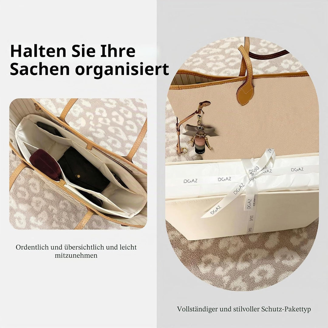 DGAZ Seide Handtasche Organizer für LV Neverfull PM/MM/GM, Taschenorganizer Tasche in Tasche Organiz