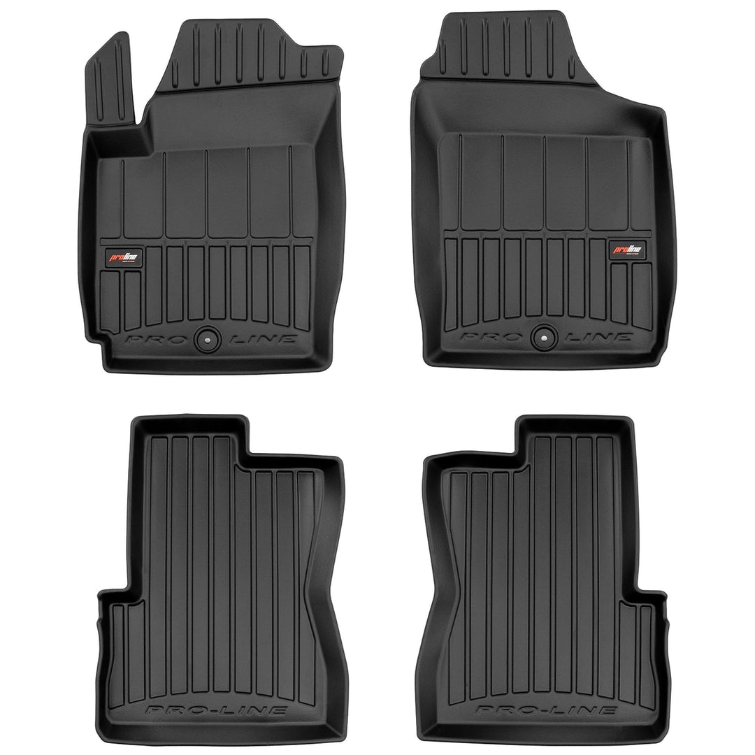 M MOTOS Gummimatten Auto Fussmatte passt für Kia Picanto I 2003-2011 Verbessern Sie Ihren Reisekomfo