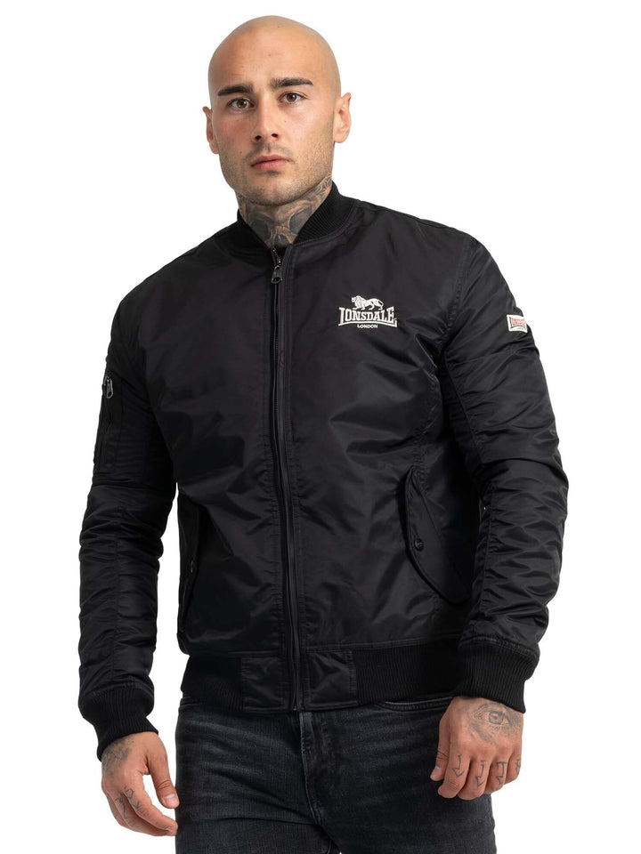 Lonsdale Herren Tern Hill Jacke S Schwarz, S Schwarz