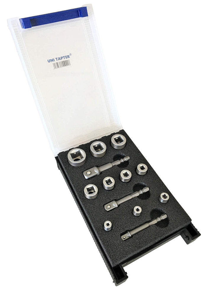 Uni Tapter® WH1000/13 Aufnahme-Satz für Gewindebohrer von M3 - M24 für Ratsche 13-tlg.